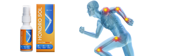 Hondro Sol - obszary zastosowania na ciele