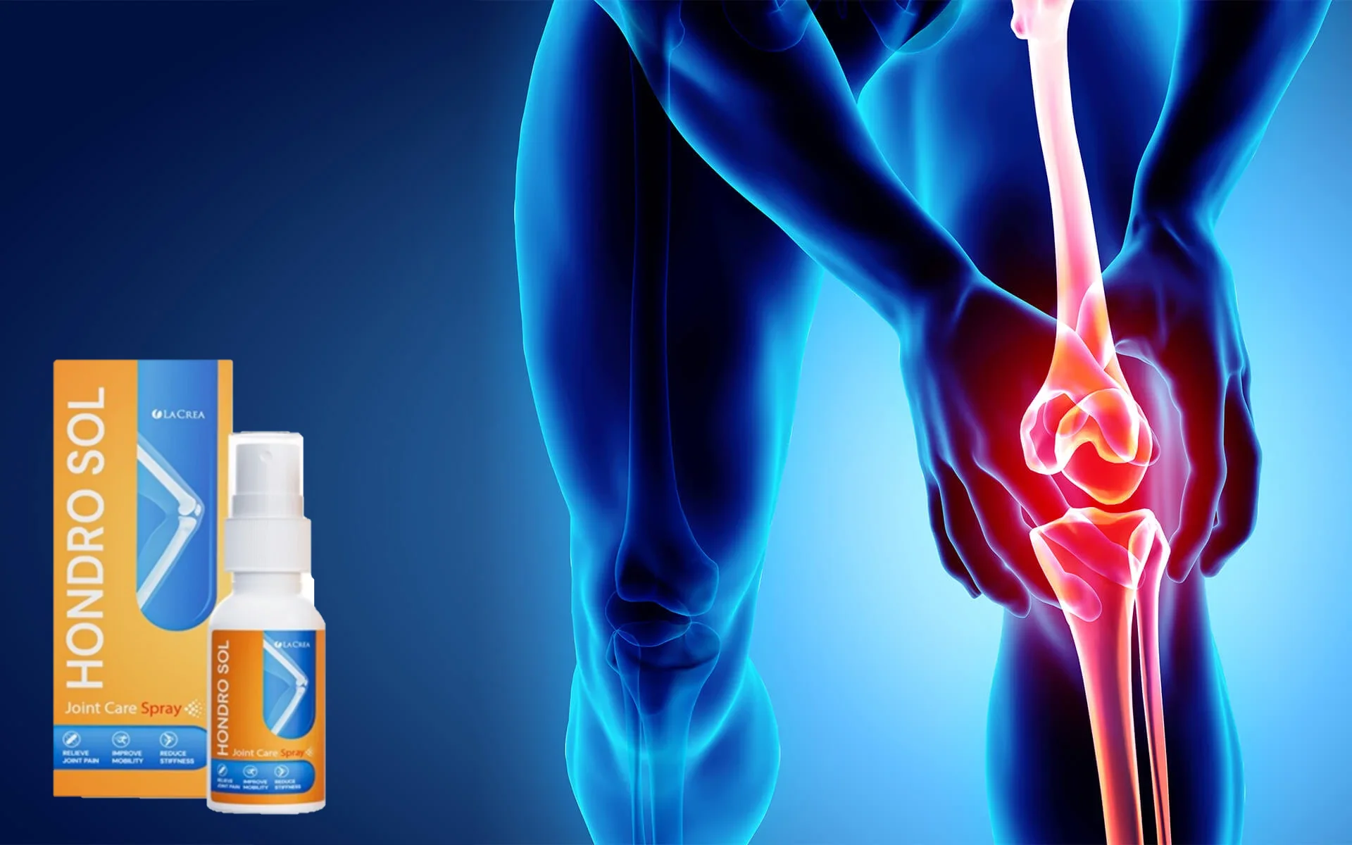 Knieschmerzen: Hondro Sol kann helfen